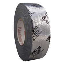 NASHUA 557 Duct Tape,Metallic,1 7/8inx60yd,14 mil 6JD47
