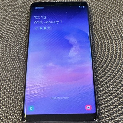 Samsung Galaxy Note8 12.0MP Camera Bar Style Smartphone Purple/Black.
