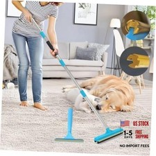 Upgraded Carpet Rake for Pet Hair Removal,2PCS Reusable Pet Hair Remover with