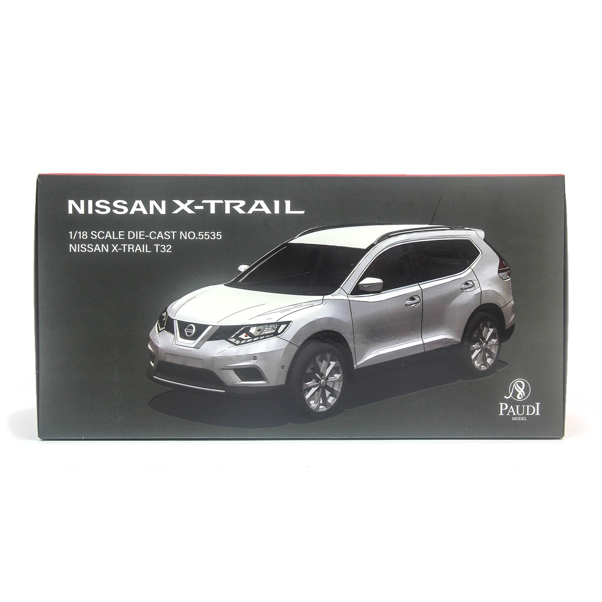 1:18 Scale Paudi Nissan X-Trail Rogue 2018 White Diecast Model Car