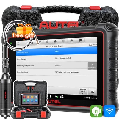 2026 Autel MaxiCOM MK900 OBD2 Diagnosegerät KFZ Autel Scanner Deutsch & MV108S