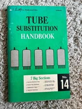 Vintage 1971 Howard W. Sams Tube Substitution Handbook No.14 20829