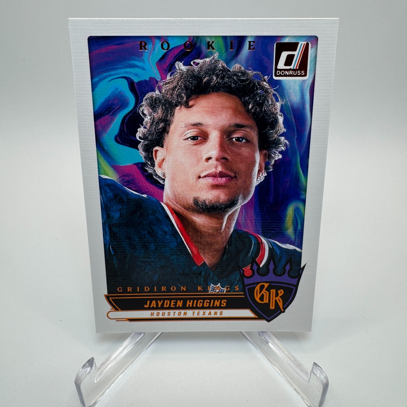 2025 Panini Donruss Football Jayden Higgins RC Rookie Gridiron Kings #RGK-JHS