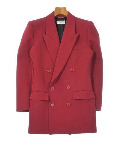 Saint Laurent Red Coats, Jackets & Vests for Women for sale | eBay