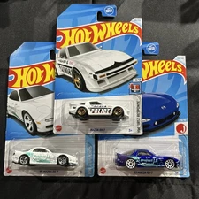 Hotwheels Lot Of 3 Mazda Rx 7  Different Varieties