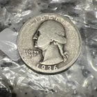 1936-D Washington Quarter 25C 90% Silver Denver Mint US Coin Circulated