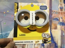 Minions Goggles Impact Resistant Lenses Ages 4 -new