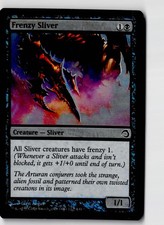 Frenzy Sliver 6 Foil Common Premium Deck Series: Slivers Magic: The Gathering LP