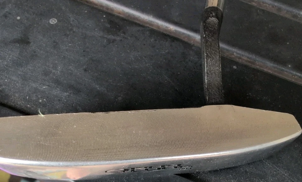 Ray Cook Billy Baroo putter RH Steel 35" stiff shaft Royal Grip Milled Face BBII - Image 2 of 4
