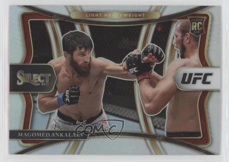 2021 Panini Select UFC Premier Level Silver Prizm Magomed Ankalaev #159 1b8