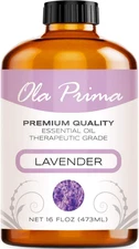 Oils Lavender Essential Oil (16Oz Bulk) for Aromatherapy Diffuser, Candle Making