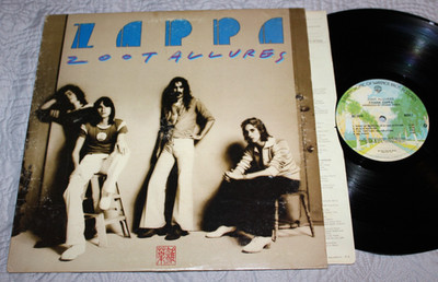 FRANK ZAPPA - Zoot Allures  (Original 1976 U.S. LP)  VG+ Vinyl
