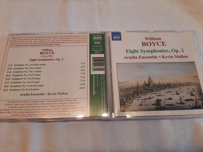 CD ARADIA ENSEMBLE - WILLIAM BOYCE - EIGHT SYMPHONIES, OP. 2 (NEUWERTIG)