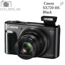 Canon SX720 HS 20.3MP Digital Camera 20.3MP 40x Optical Zoom WiFi NFC Black