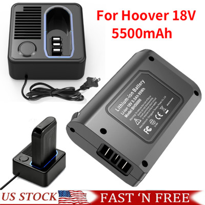 5.5Ah Battery For Hoover Linx 18V Lithium BH50000 BH50005 Vacuum w/Charger New