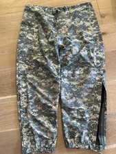 Gore-Tex Large Long Pants/Trousers Digital Camo ACU Waterproof USGI Army