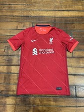 Nike Liverpool FC 2021/2022 Home Soccer Jersey England Football Youth Large