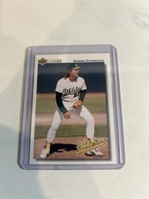Upper Deck 1992 Dennis Eckersley #331 Oakland Athletics Baseball MLB