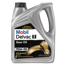 MOBIL 122035 Delvac Syn Gear 75W90,Gear Oil,1g 1MRG1