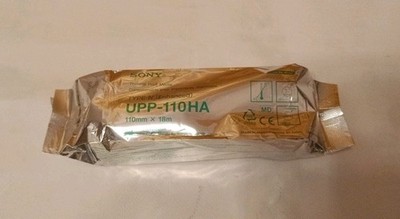 1x SONY UPP-110HA Thermo Papier 110mm x 18m verschweißt Type IV Enhanced