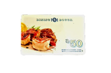 (1) $50.00 gift card for Diningdough . com/Restaurant . com