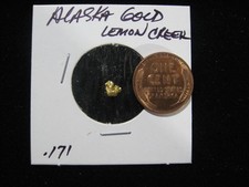ALASKA GOLD  LEMON CREEK .171 GRAM 5818.71 per troy oz