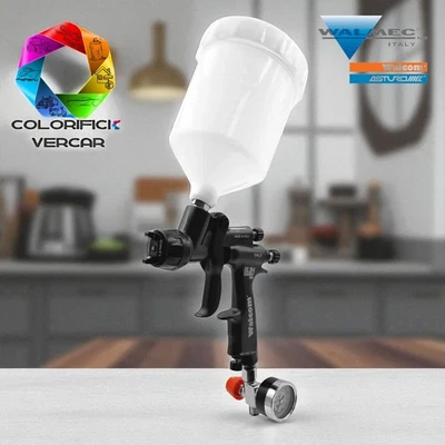 WALCOM SLIM KOMBAT PRO HALO PISTOLA AEROGRAFO 1.3 C/S . POM C/R