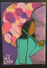 3in x 4in Handpainted Acrylic Canvas Art Magnets, 2026