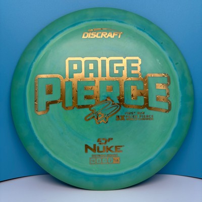 Discraft Paige Pierce First Run 5X ESP Nuke Dist Drvr, 173-174g, New