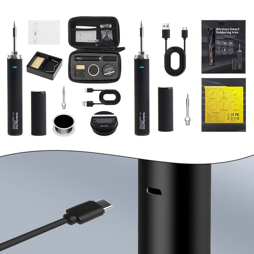 Kit fer à souder sans fil à faire soi-même avec capacités rechargeables USB - Picture 4 of 25