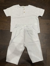 ZARA Matching Set For Boys Size 9-12 months