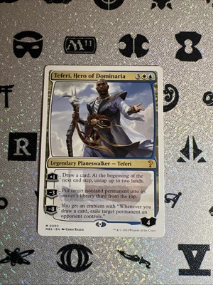MTG - Teferi, Hero of Dominaria (White Border) Mystery Booster 2 Regular NM