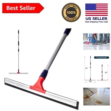 24" Large Heavy Duty Floor Squeegee - Ideal for Home, Garage & Commercial Use