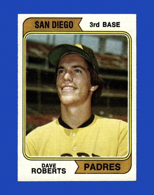 1974 Topps Set-Break #309 Dave Roberts NR-MINT *GMCARDS*