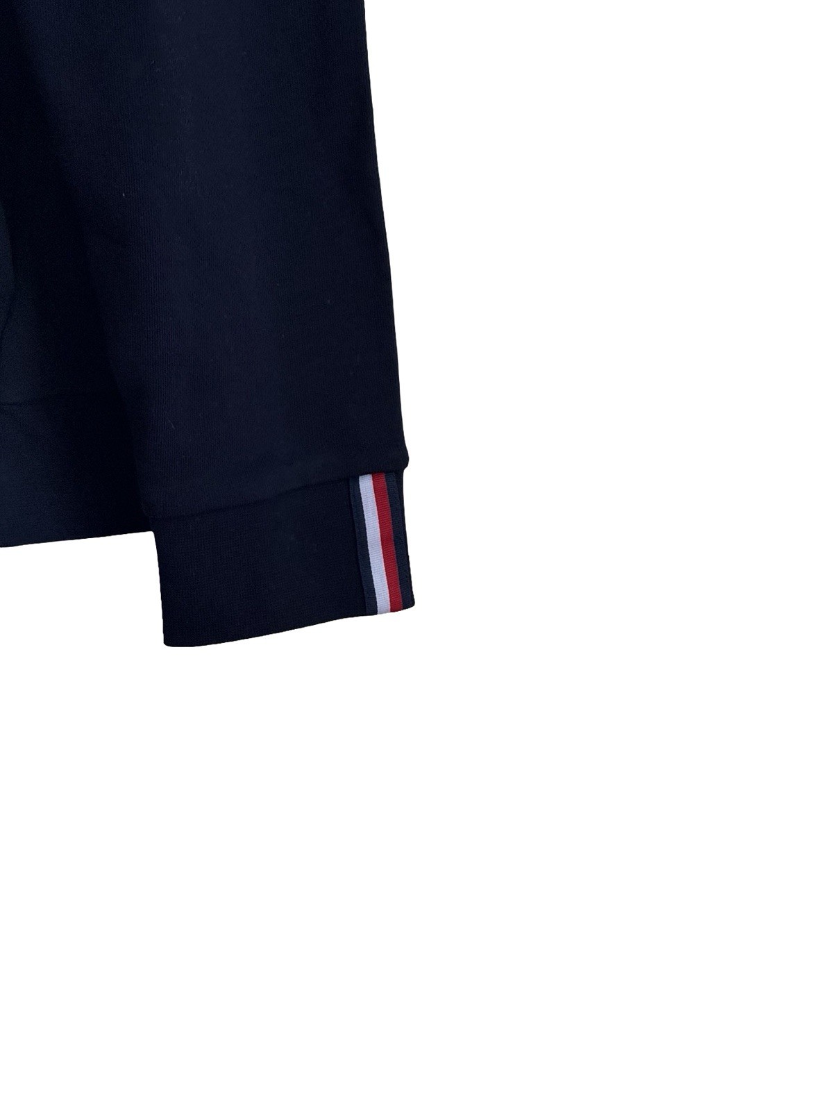 Tommy Hilfiger Men's Navy Cotton Performance Essentials Hoodie L image 2