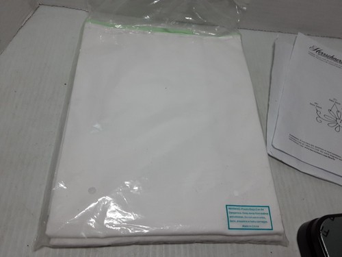 Herrschners How Does Your Garden Grow Pillowcase Set Stamped Cross-Stitch New - Picture 4 of 4