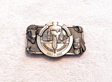 CLASSIC BELT BUCKLE KINGMAN KANSAS CENTENNIAL CELEBRAT LMT ED 265 OF 1000 BB18