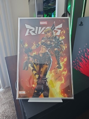 #ad Marvel Rivals Ignite #1 J. Scott Campbell Magik Variant Cover NM Free Shipping $70.00