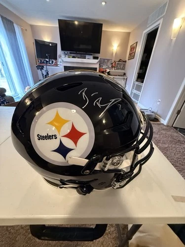 Pittsburgh Steelers Speed Flex Autographed Football Helmet Beckett Authenticated