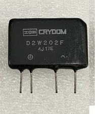 CRYDOM D2W202F 3-32VDC INPUT 2A 240VAC OUTPUT Solid State relay USED TESTED