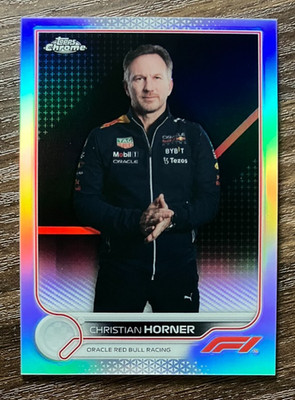 Refractor Christian Horner #100 - 2022 Topps Chrome Formula 1 F1 Portrait  CLEAN