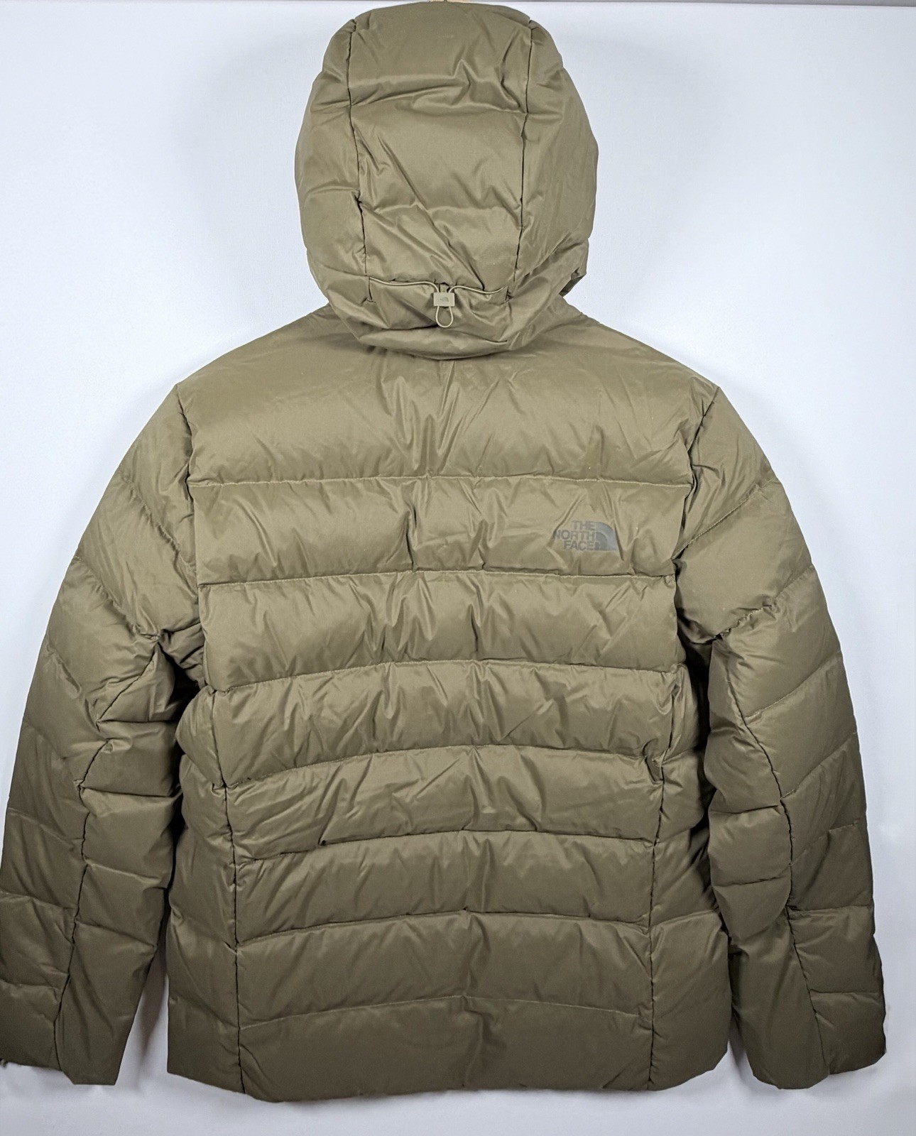 The North Face Sierra Peak Pro Mens Large Puffer 800 Down Jacket Green Olive image 2