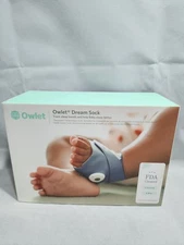 Owlet BM06N67MCJ Dream Sock Baby Monitor - Bedtime Blue