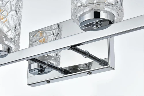 Living District Cassie 31" Wall Sconce In Chrome - Picture 5 of 8