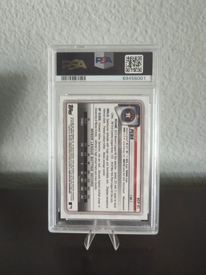 2020 Bowman Chrome Purple Refractor Jeremy Pena Astros RC Rookie