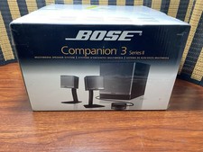 New Bose Multimedia Speaker System Companion 3- Factory Sealed