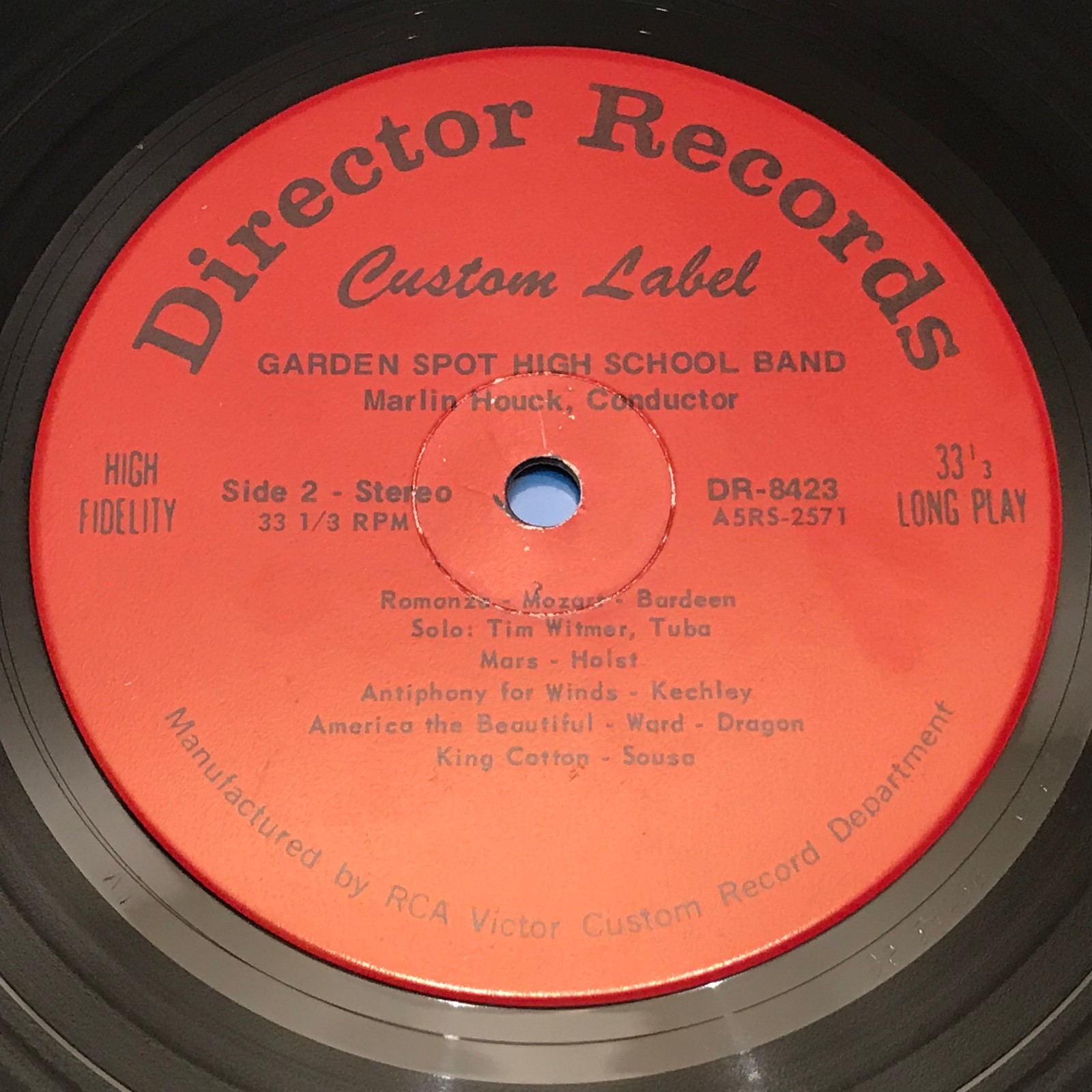 Garden Spot High School Band Spring 1971 LP New Holland PA eBay