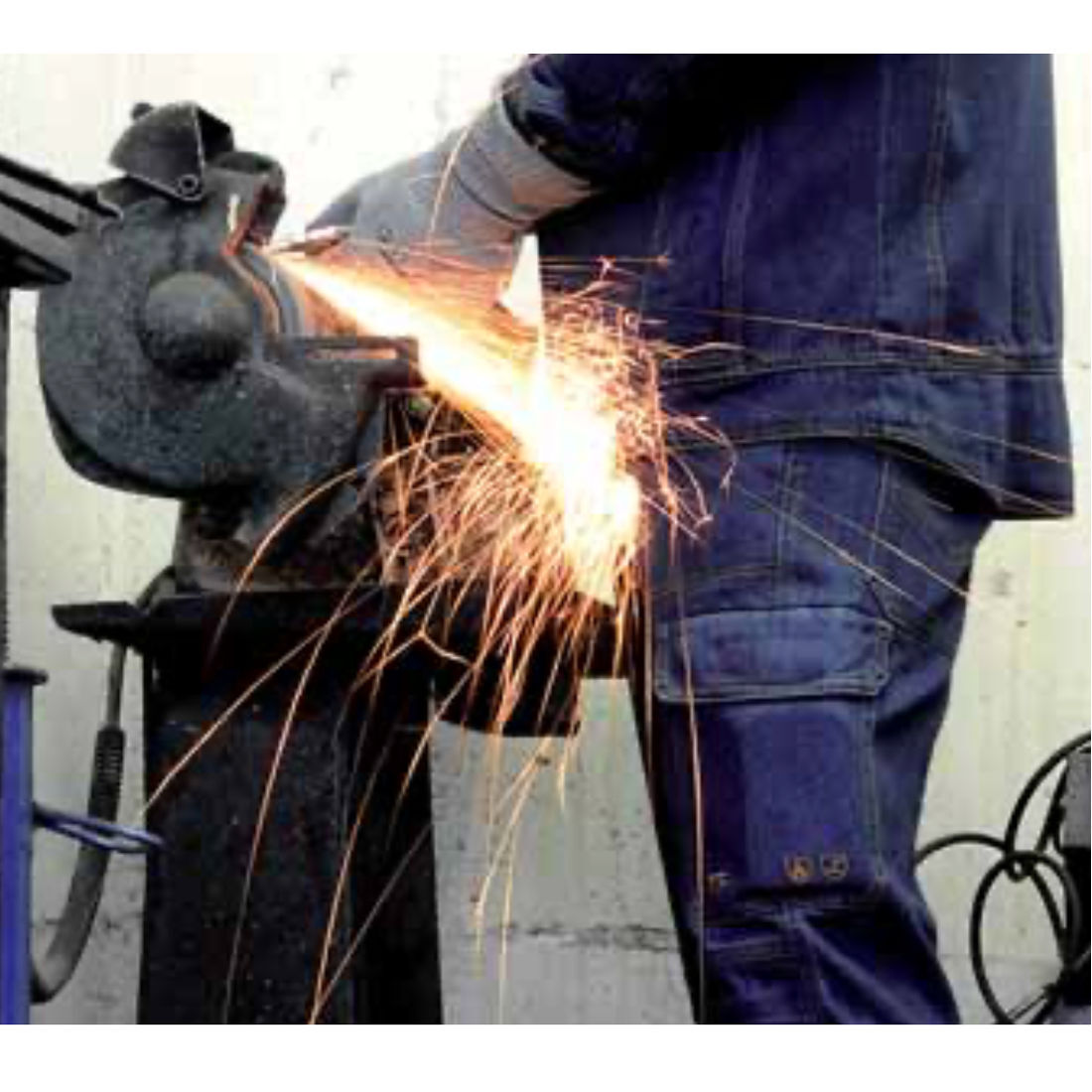 Produktbild von Schweißerhose Von Cofra – Flammhemmend, Aus Denim-Baumwolle, EN-Norm