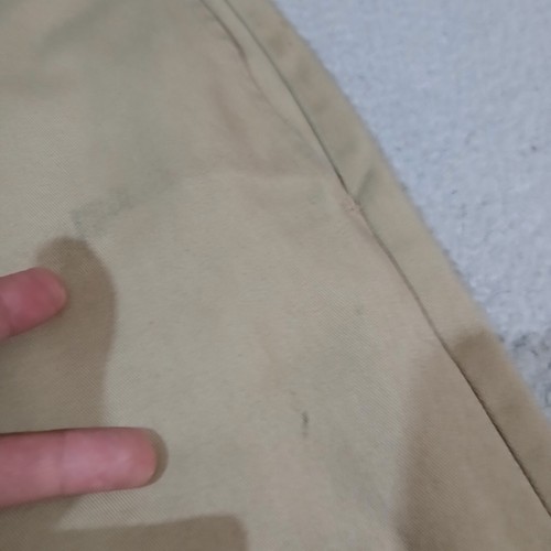 Vintage Dickies Pants Mens 34x30 Tan Khaki Chino Straight Work Chore USA Made - Picture 9 of 22