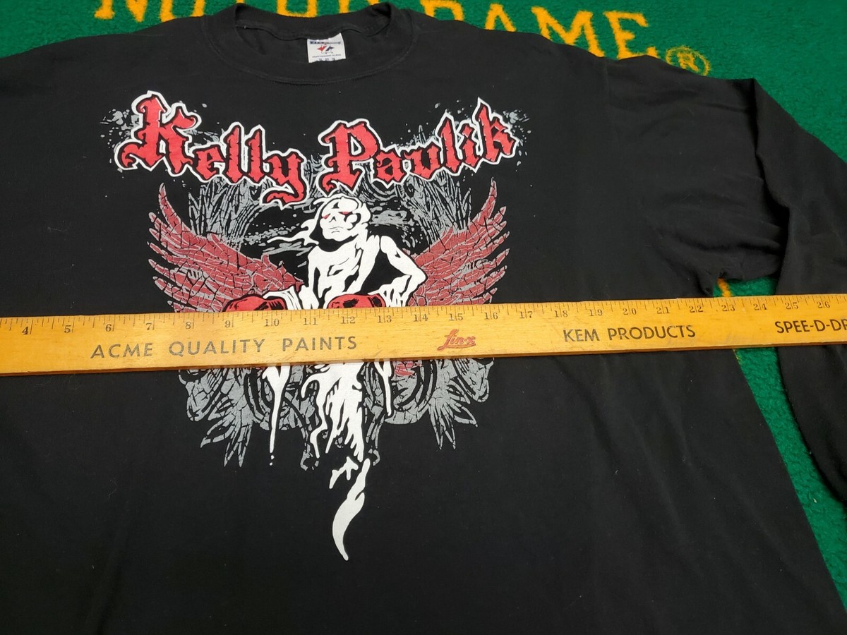 Vtg Kelly The Ghost Pavlik Youngstown OH  Boxing T Shirt XL Back yard brawl View 5